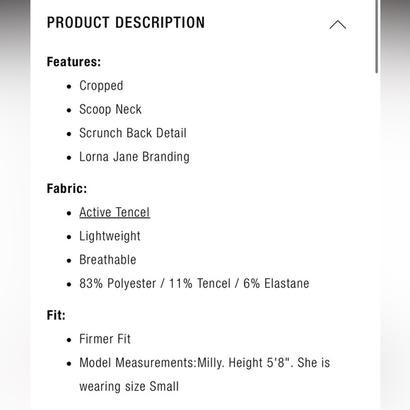 🆕 Lorna Jane Tie Up Jersey Tank - Picture 5 of 10